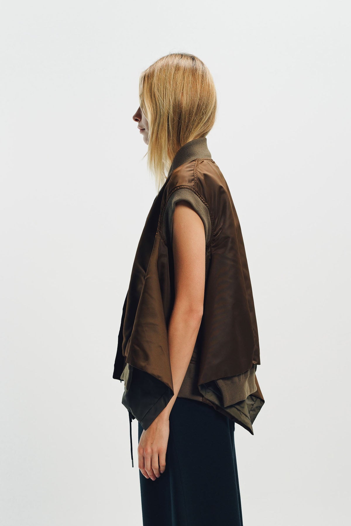 SACAI | NYLON TWILL VEST