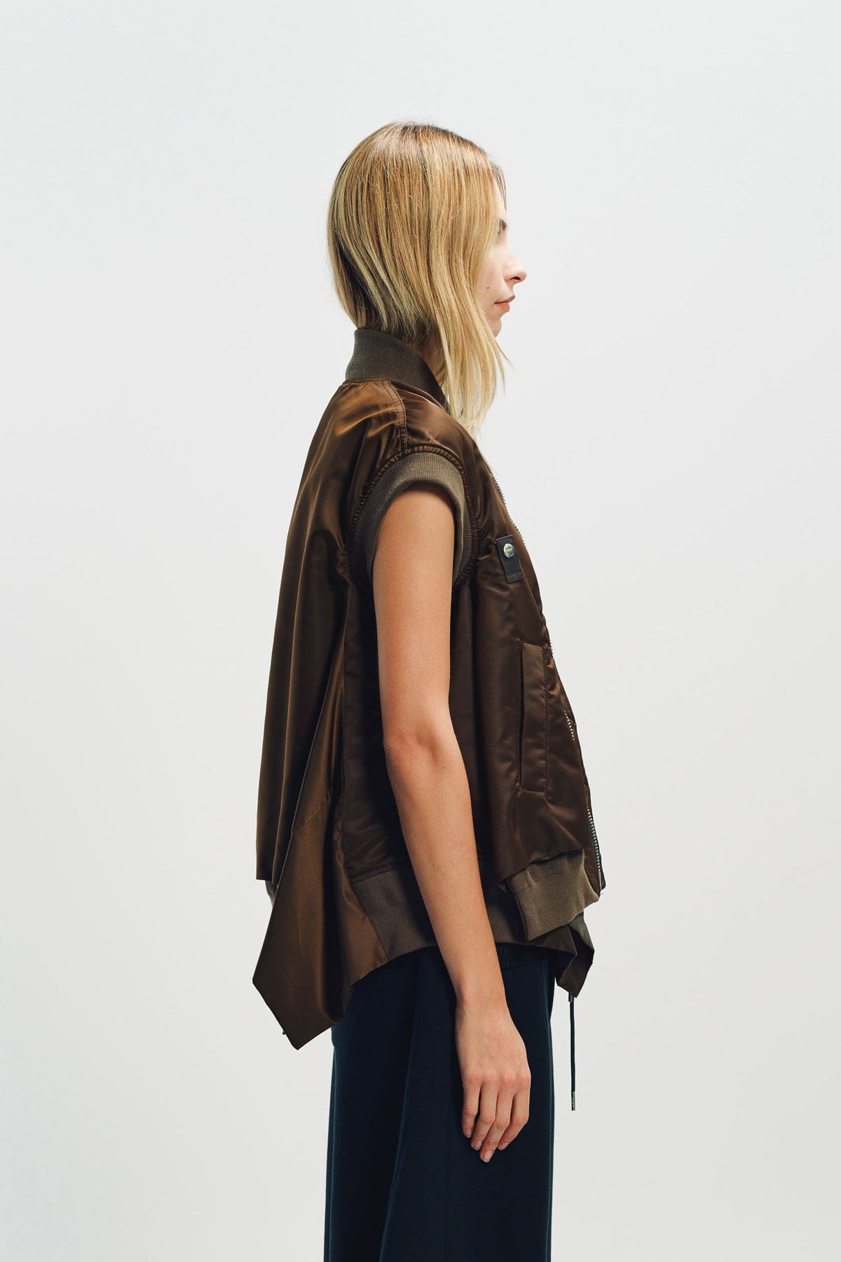 SACAI | NYLON TWILL VEST