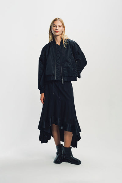 sacai SS24 Satin Quilted Blouson 2 サテン サカイ - sacai | Satin Quilted Blouson-Black-2の通販 | RESTIR リステア