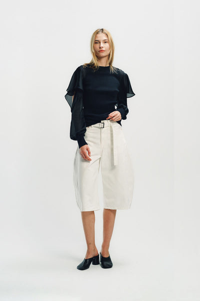 SACAI | DENIM SHORTS