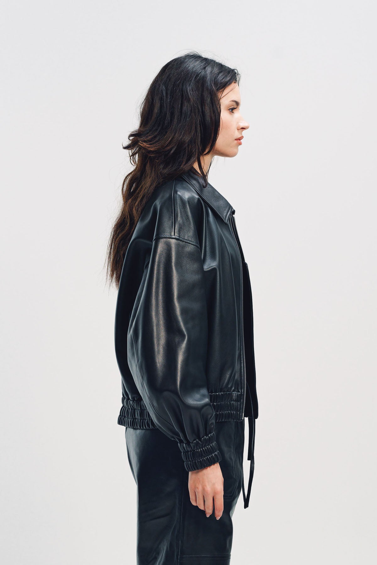 JIL SANDER | LEATHER BLOUSON