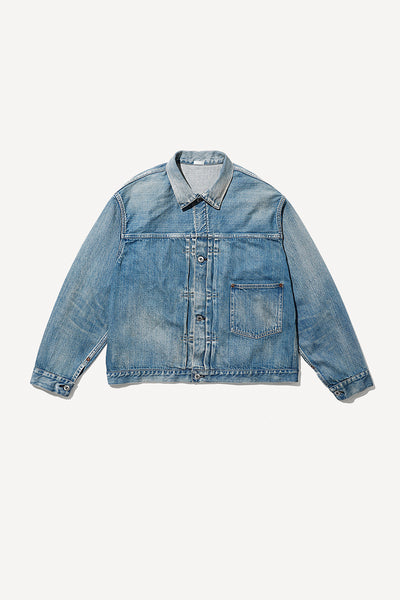 ジャケット・アウター A.PRESSE DENIM COVER ALL JACKET SIZE 3 A.PRESSE Vintage Denim Coverall Jacket Indigo | HAVEN