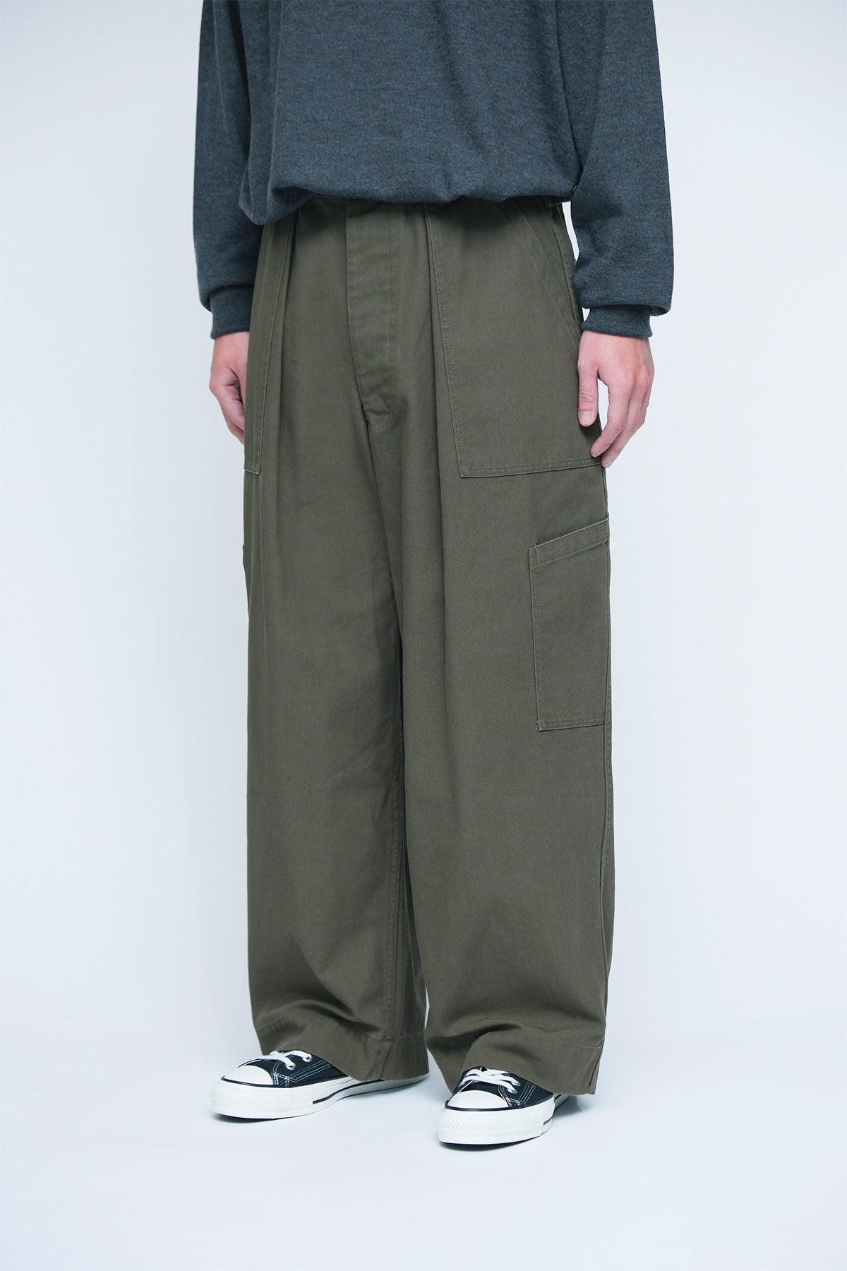 A.PRESSE | USAF HEMMED PANTS
