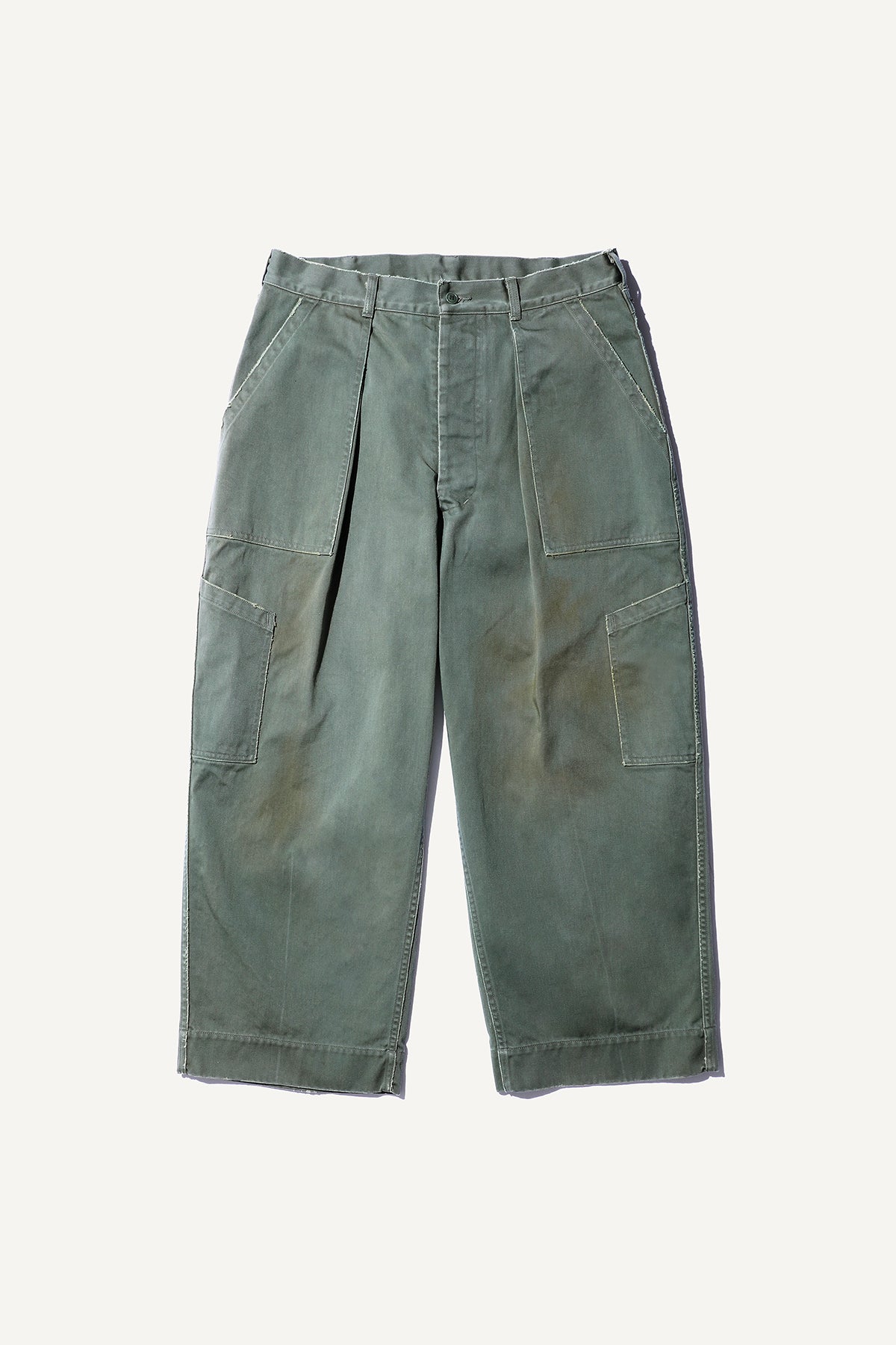 A.PRESSE | VINTAGE USAF HEMMED PANTS
