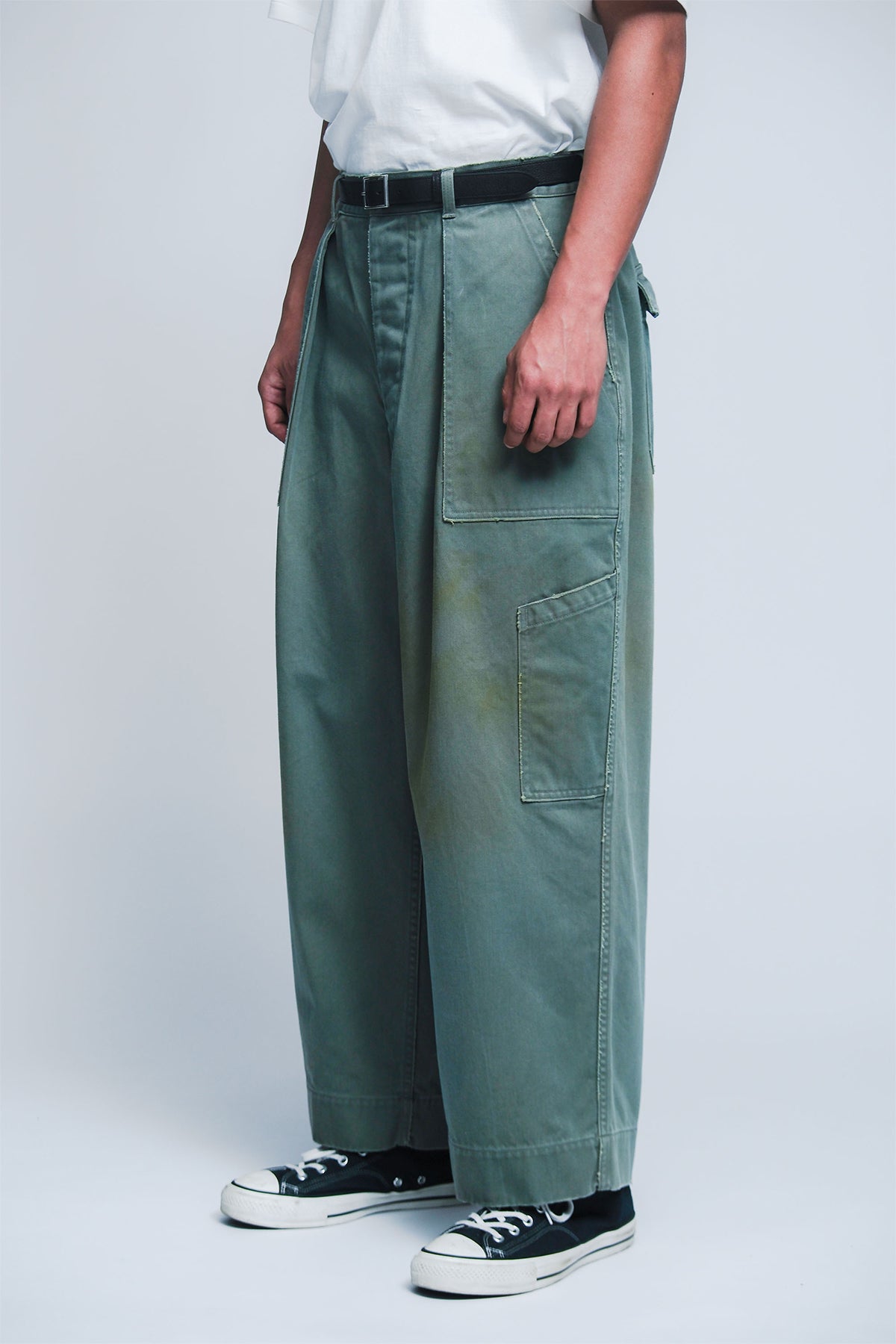A.PRESSE | VINTAGE USAF HEMMED PANTS