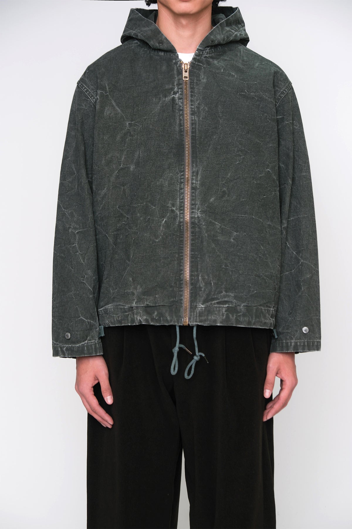 A.PRESSE | VINTAGE US NAVY ZIP HOODIE