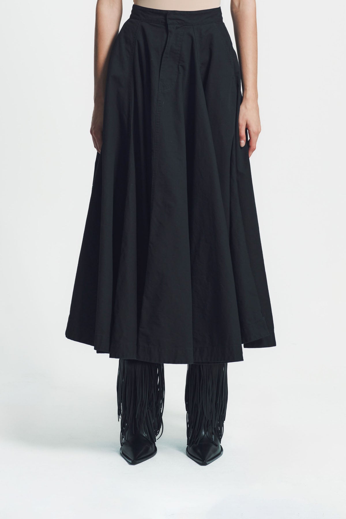 BALENCIAGA | GODET MAXI SKIRT