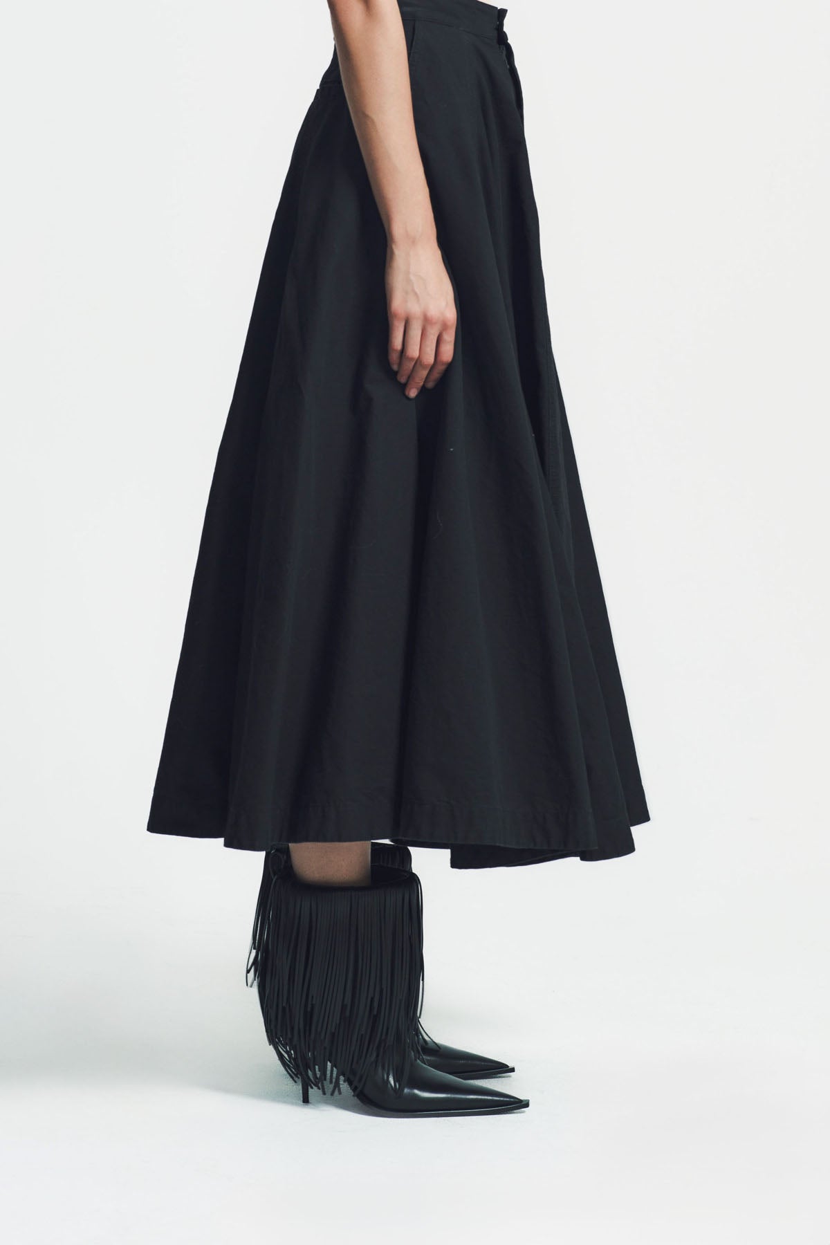 BALENCIAGA | GODET MAXI SKIRT