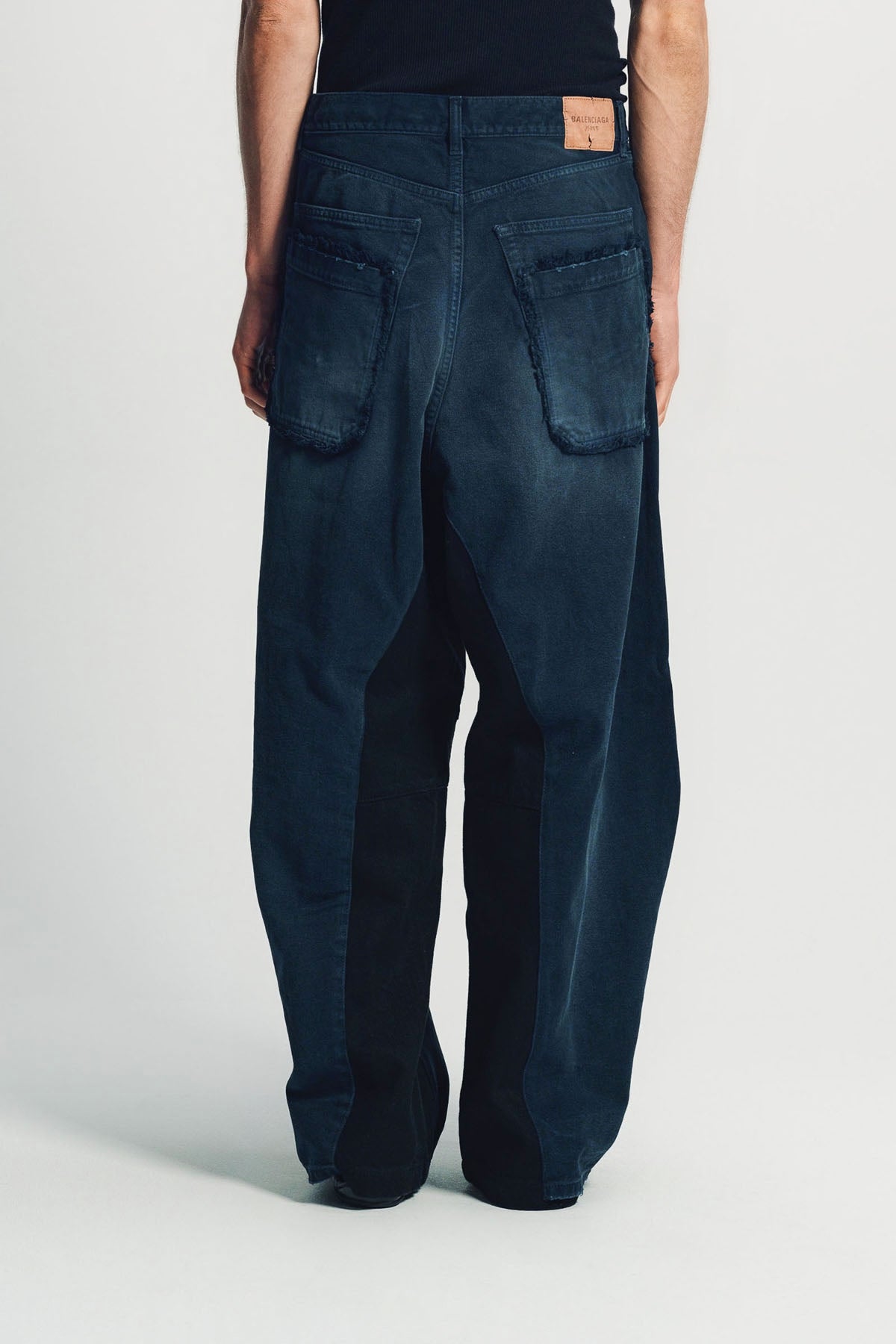 パンツ 375 BALENCIAGA patched pocket baggy XL BALENCIAGA | PATCHED BAGGY PANTS