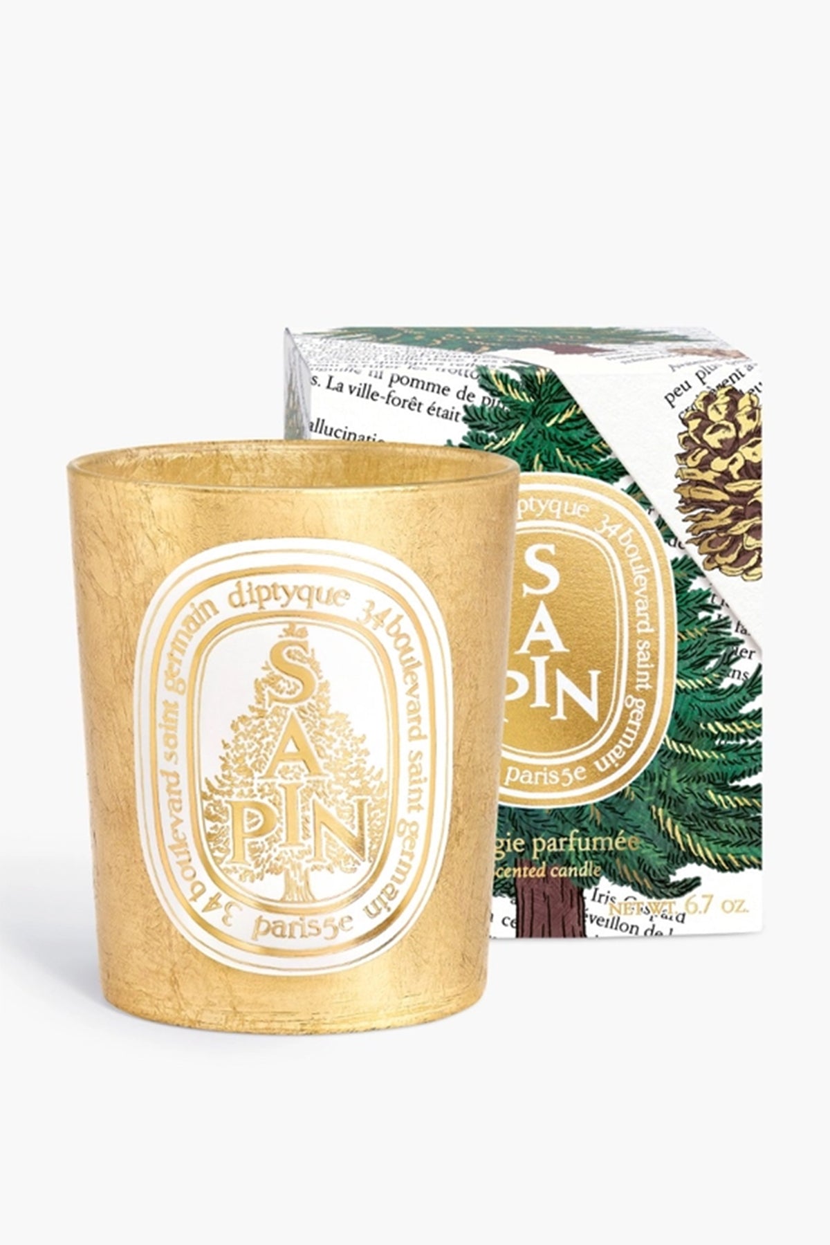 ディプティック2025限定 SAPIN (サパン) クラシックキャンドル190g DIPTYQUE | 2025 HOLIDAY SAPIN 190G CANDLE