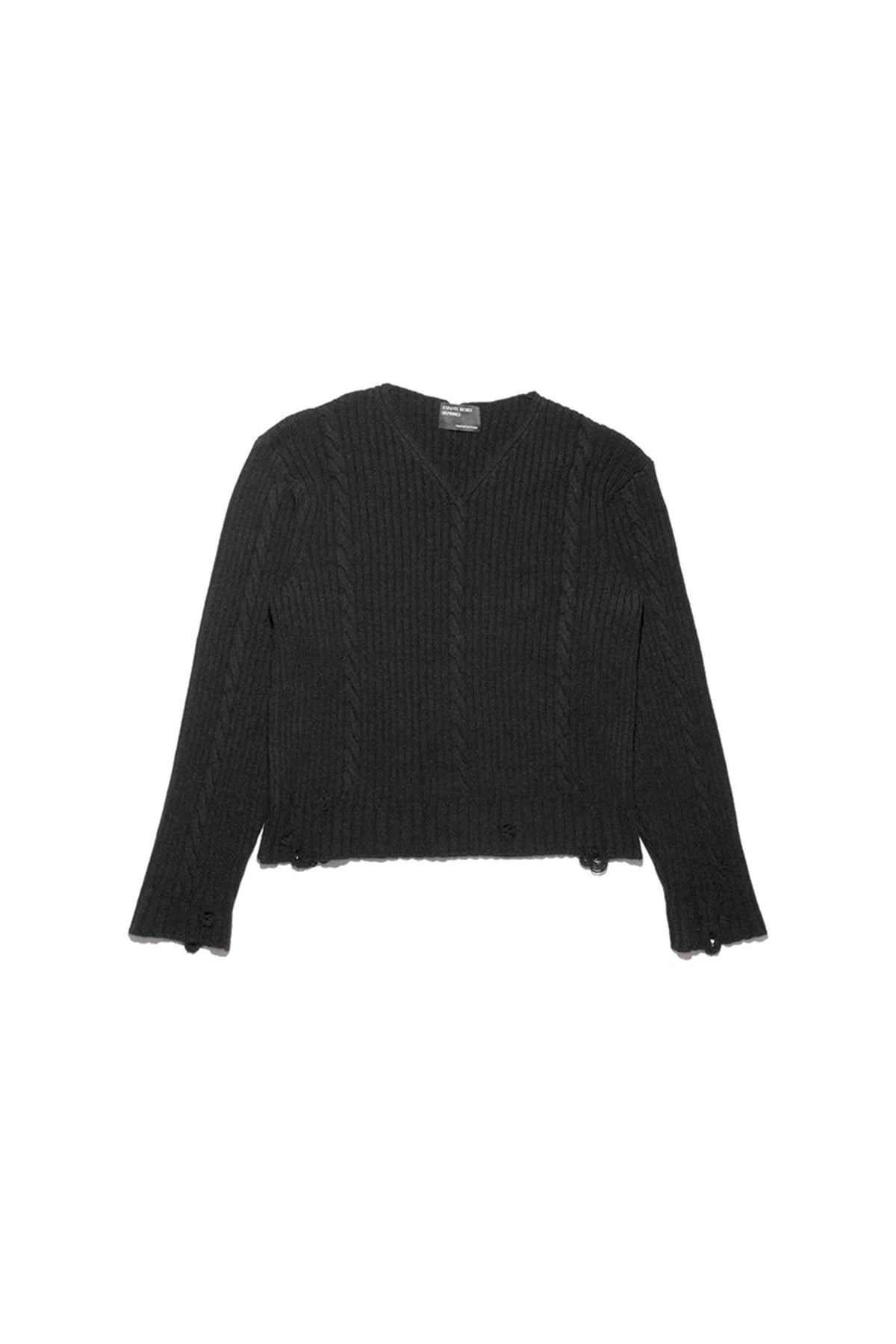 ENFANTS RICHES DÉPRIMÉS | FITTED V-NECK SWEATER