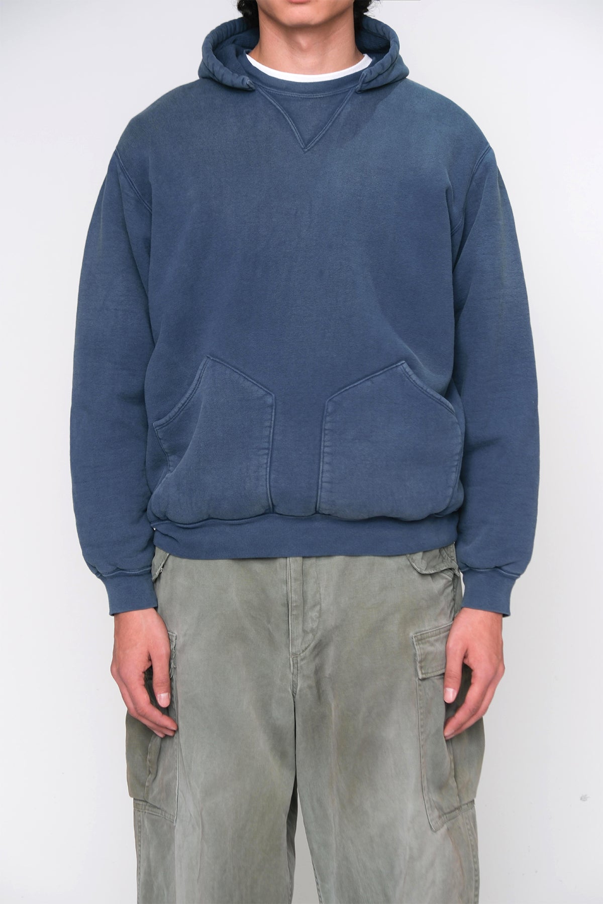 A.PRESSE | VINTAGE ATTACHED HOOD SWEAT PARKA