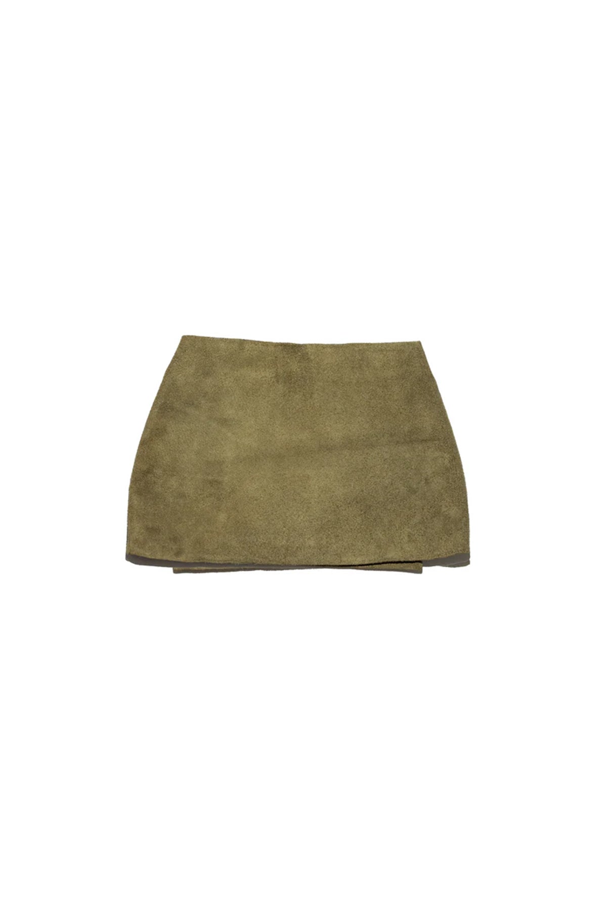 ENFANTS RICHES DÉPRIMÉS | LEATHER SIDE BUCKLE MINI SKIRT
