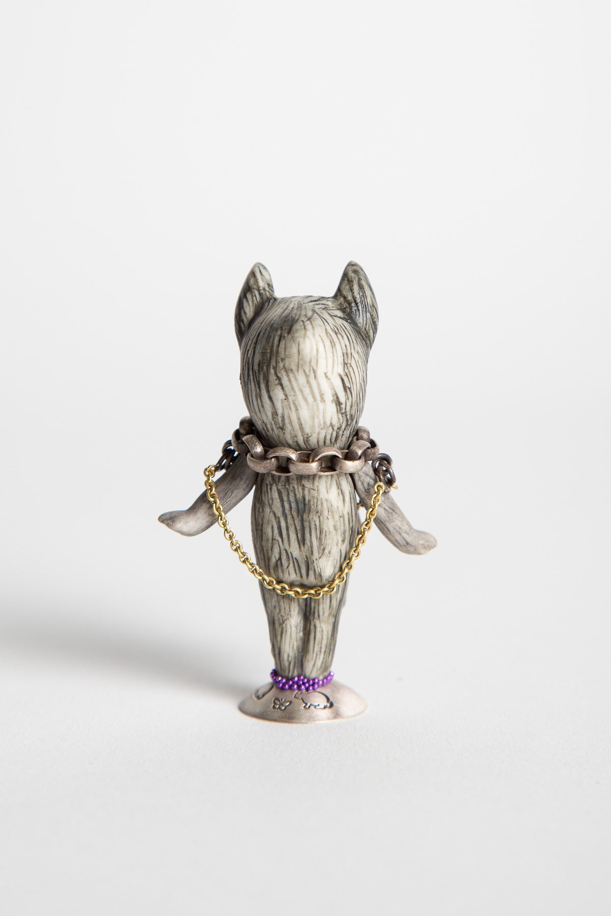 MELINDA RISK | WOLF BOY FIGURINE