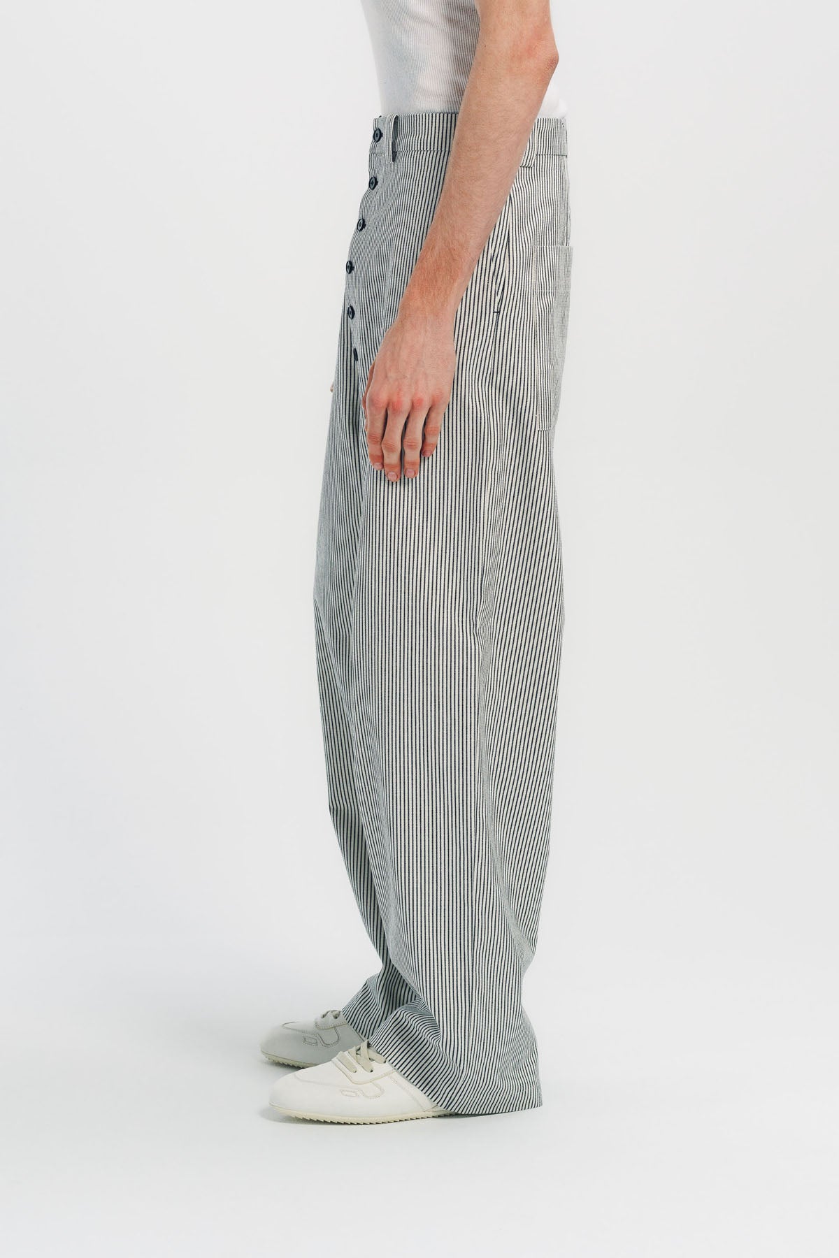 AUBERO | STRIPE PELTON PANTS