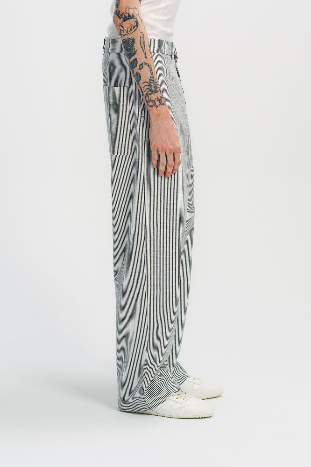 AUBERO | STRIPE PELTON PANTS