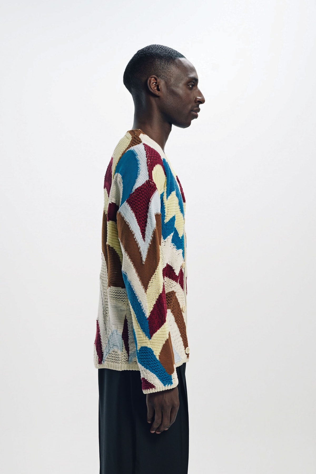 MARNI | CROCHET-EFFECT CARDIGAN