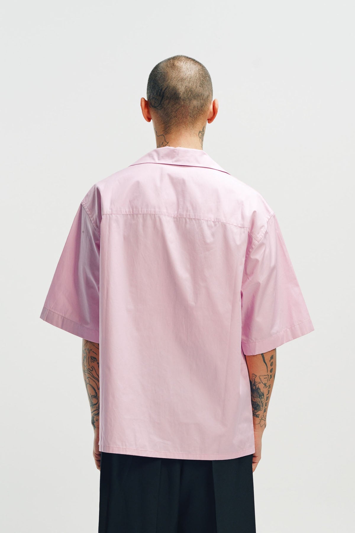 MARNI | POPLIN SHORT SLEEVE BOWLING SHIRT