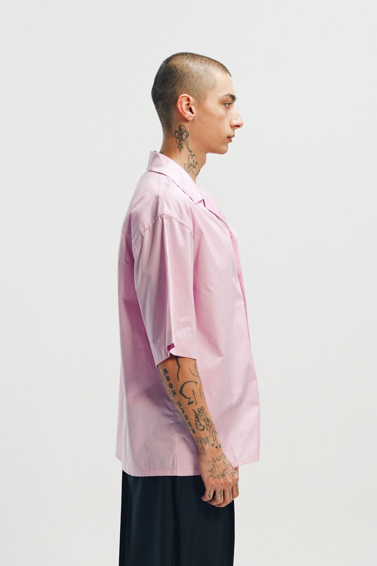 MARNI | POPLIN SHORT SLEEVE BOWLING SHIRT