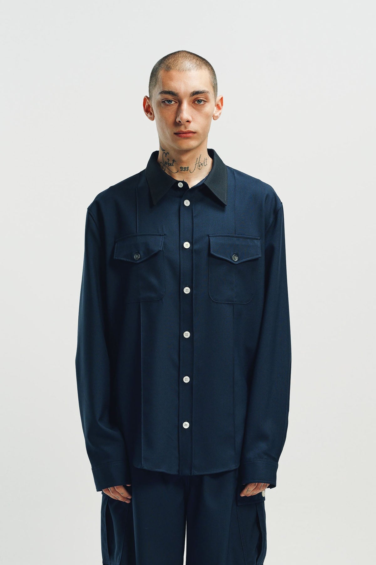 MARNI | WOOL LONG SLEEVE SHIRT