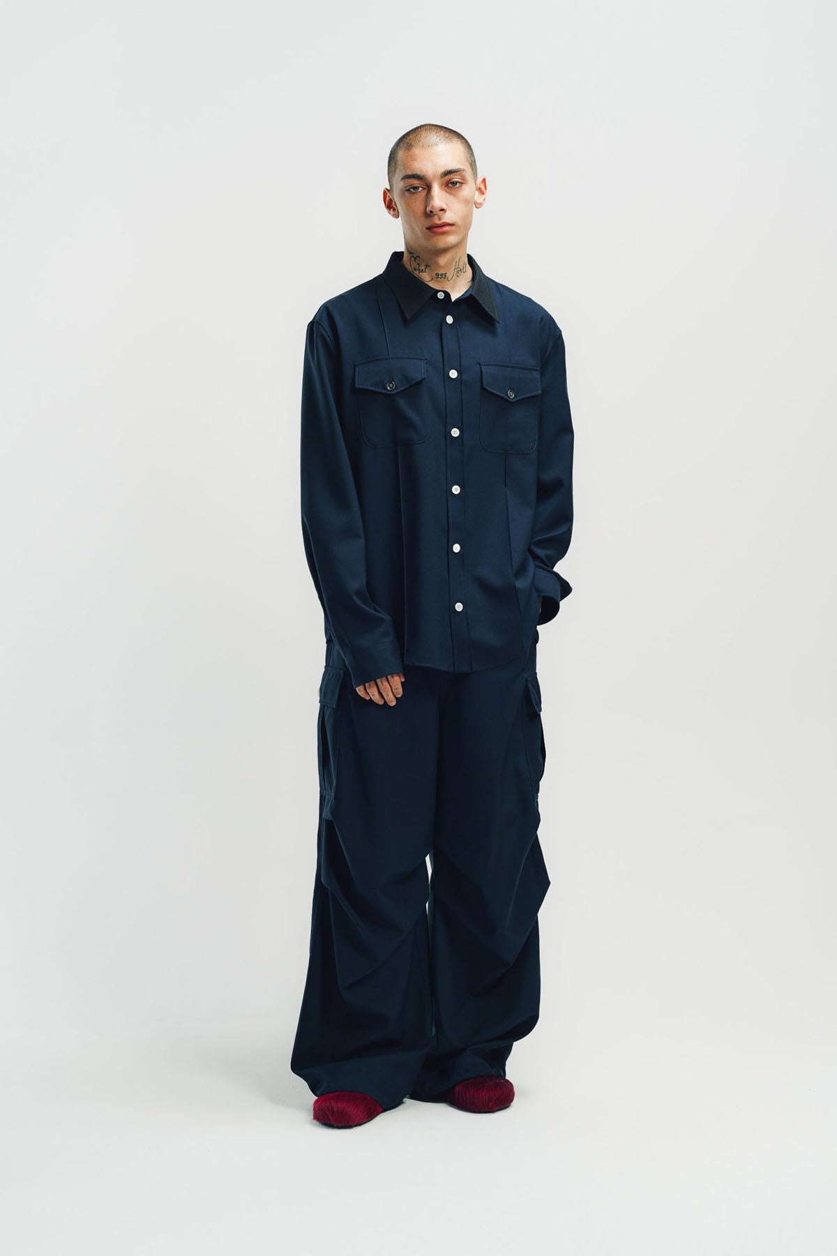 MARNI | TROPICAL WOOL TROUSERS