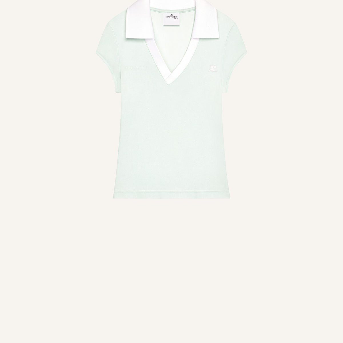 COURRÈGES | SPORTS CROP POLO