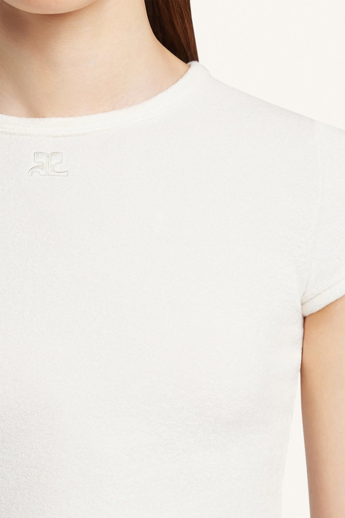 COURRÈGES | BABY SPONGY T-SHIRT