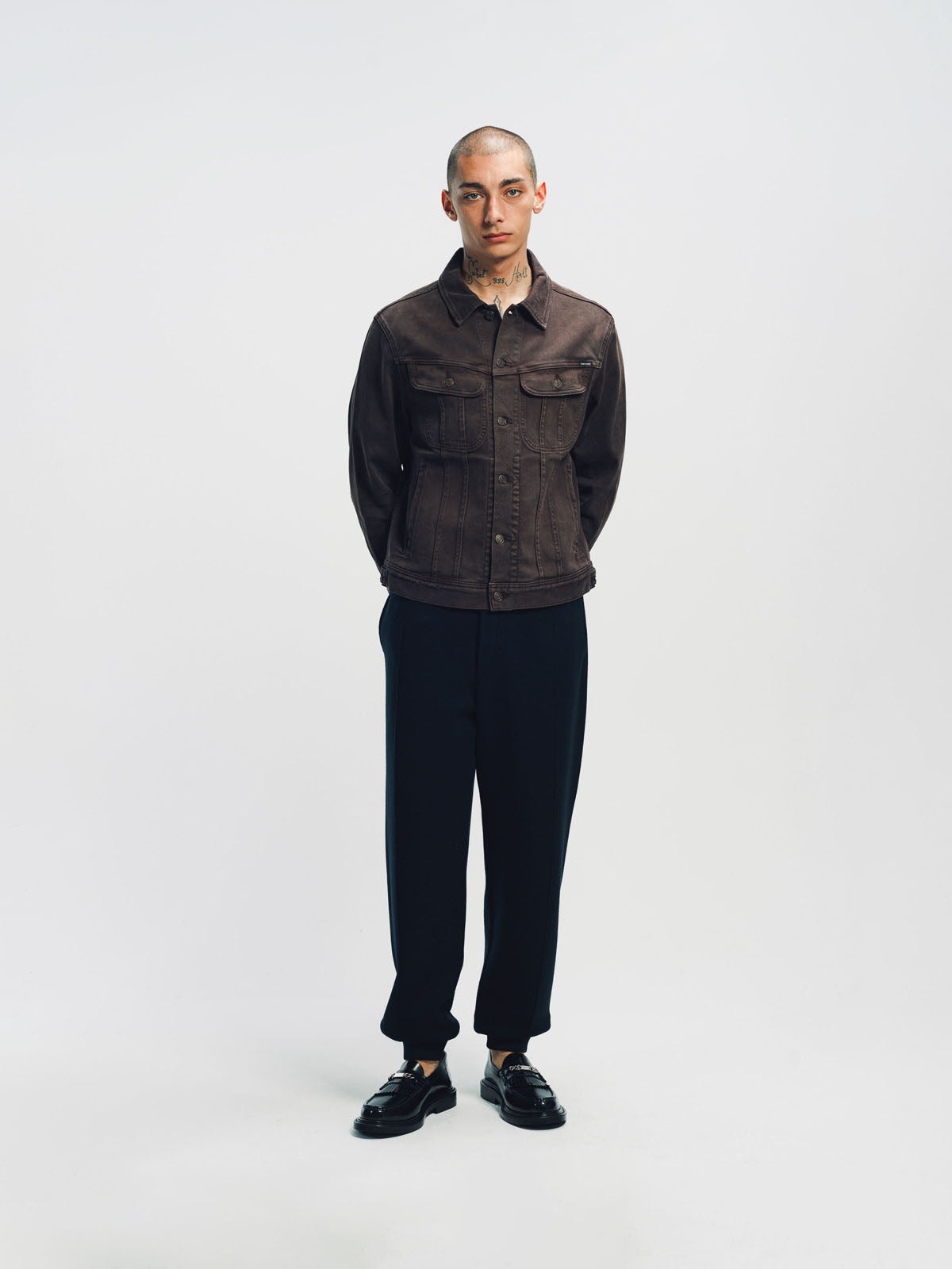 TOM FORD | DOUBLE FACE WOOL JOGGERS