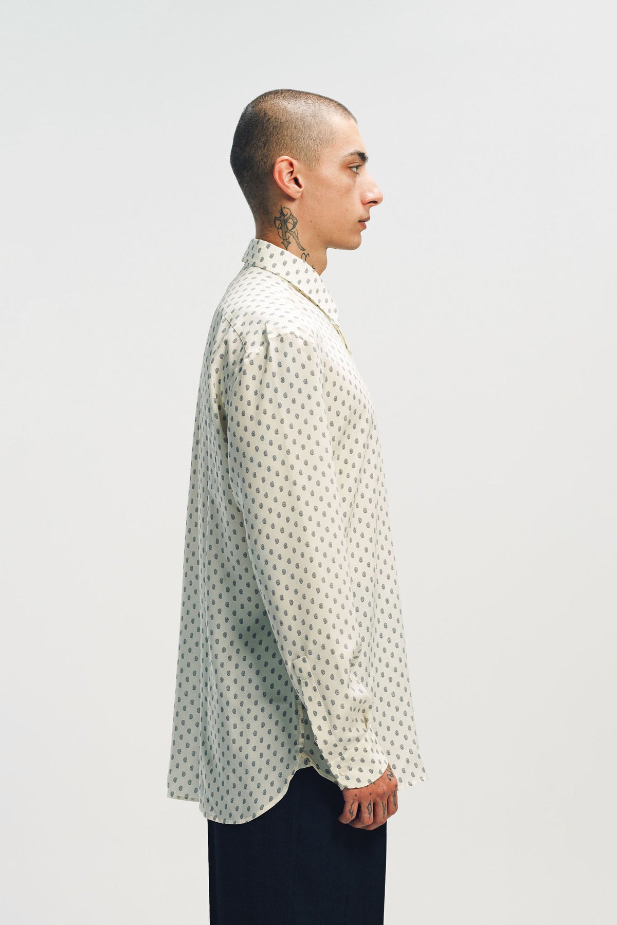 TOM FORD | CREPE DE CHINE PAISLEY PRINT FLUID FIT SHIRT