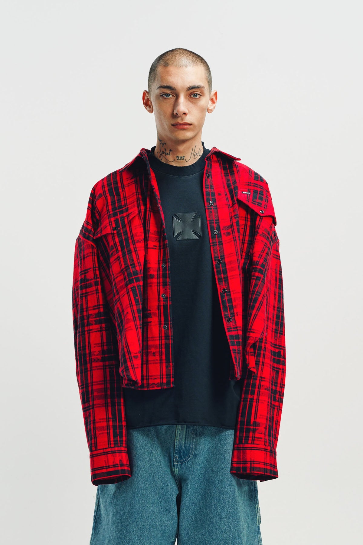 VETEMENTS | COWBOY FLANNEL SHIRT