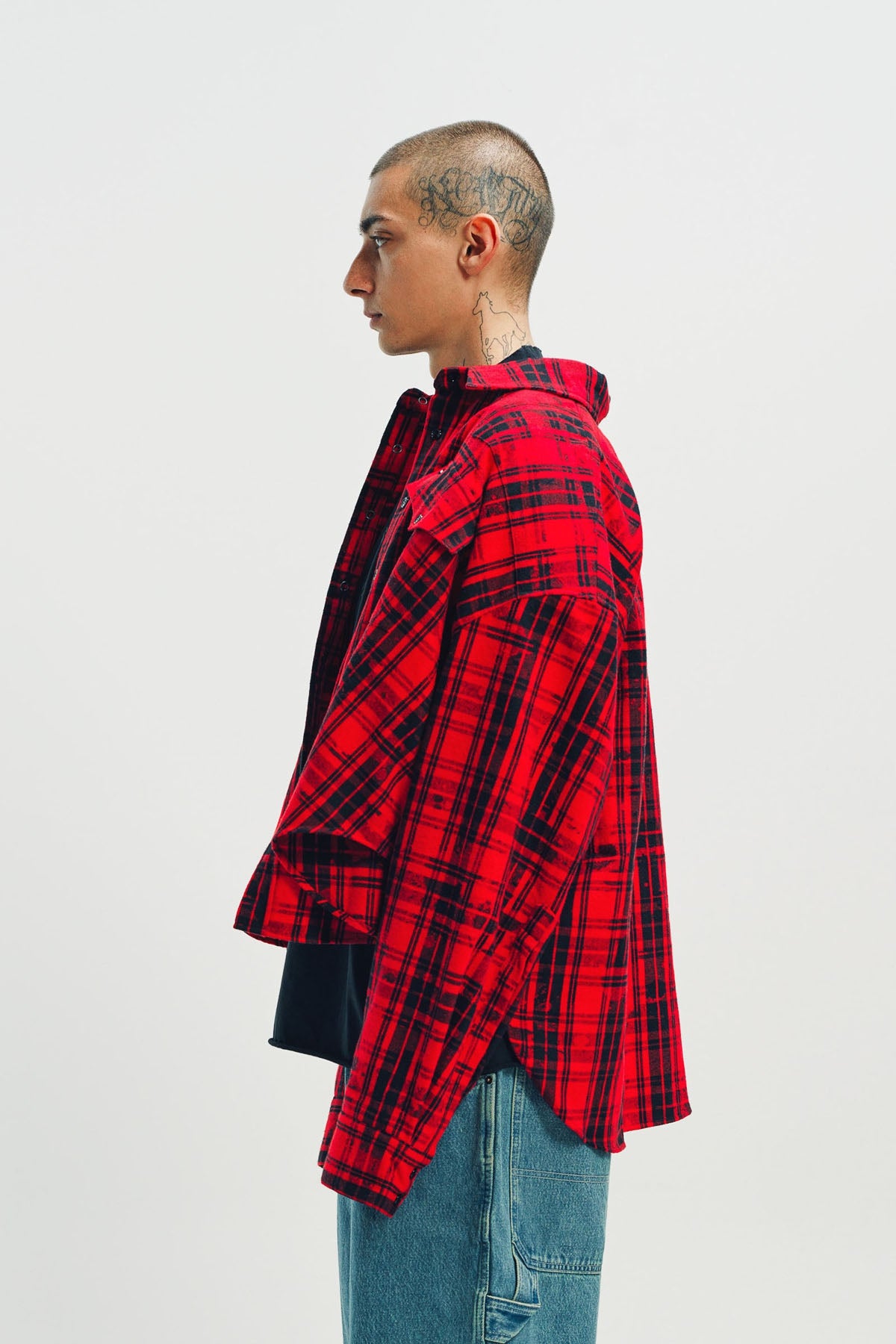 VETEMENTS | COWBOY FLANNEL SHIRT