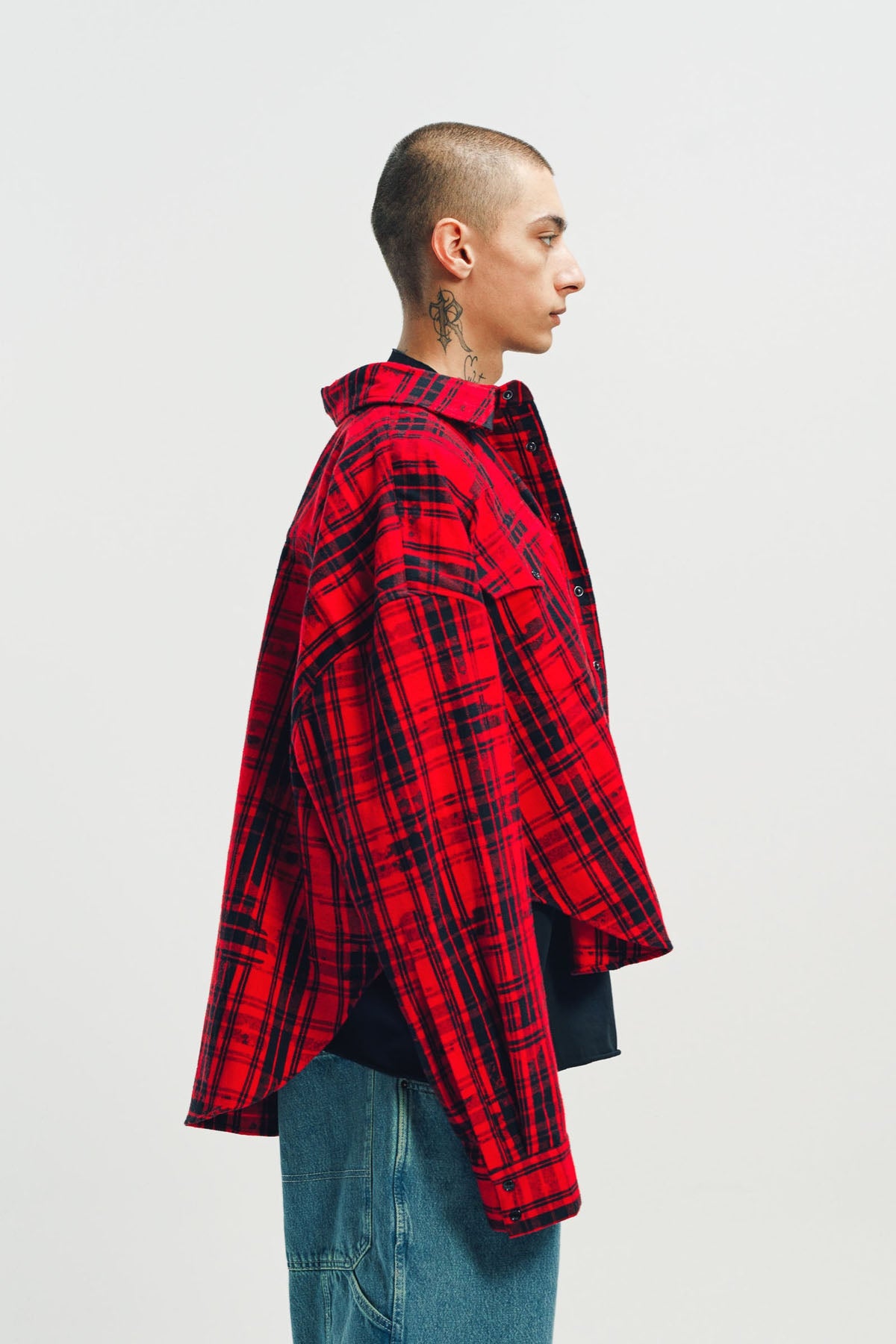 VETEMENTS | COWBOY FLANNEL SHIRT