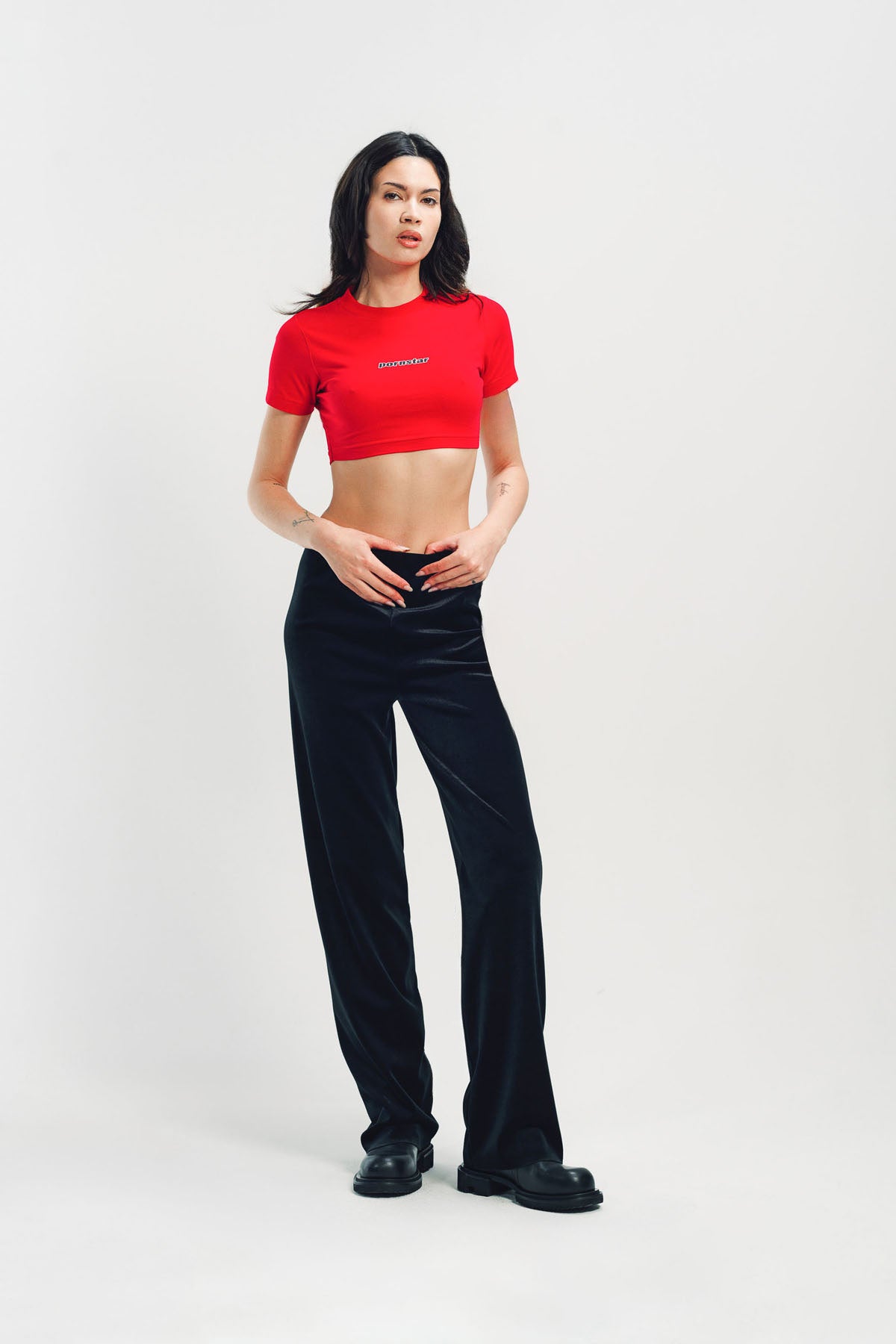 VETEMENTS | PORNSTAR CROPPED BABY TEE
