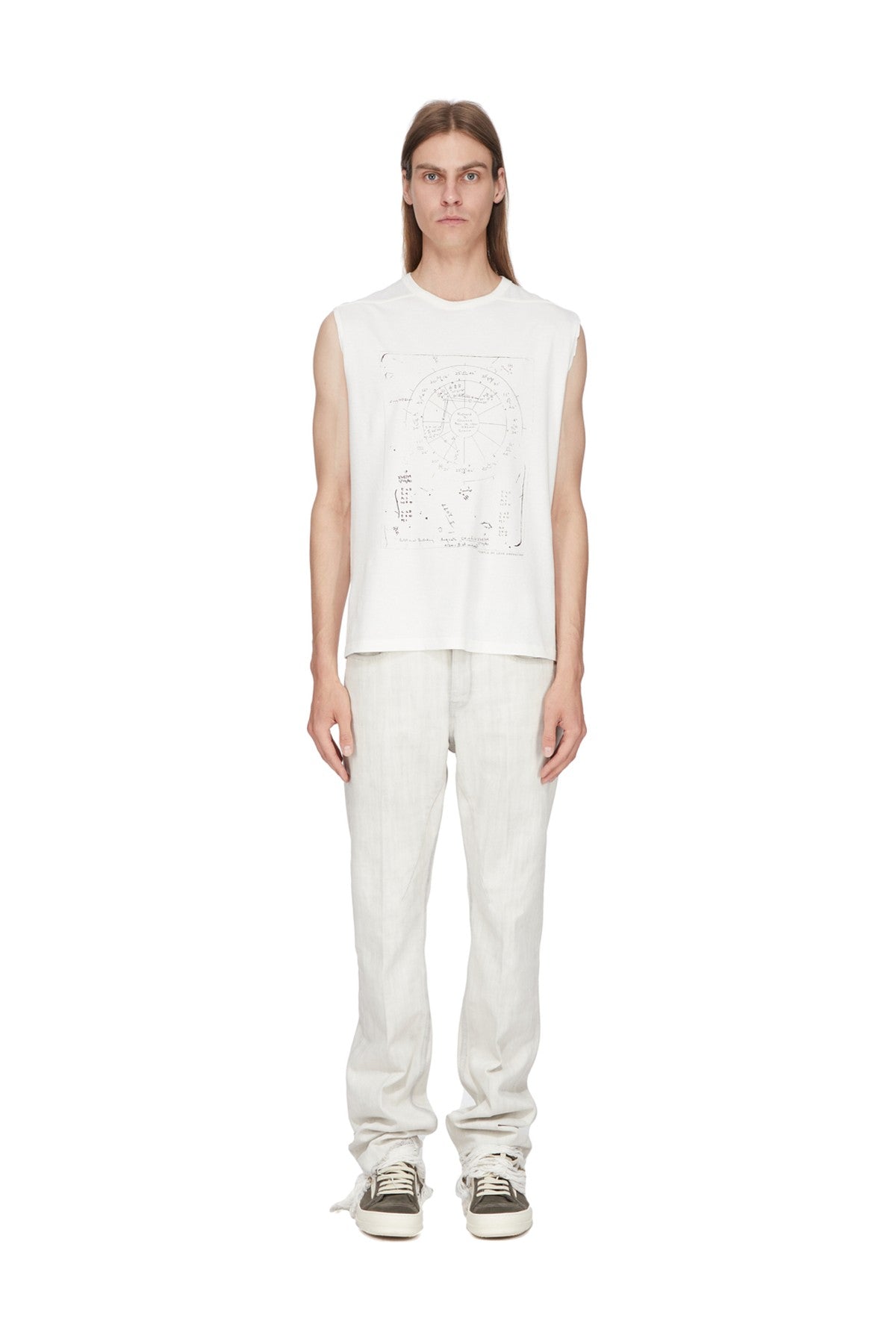 RICK OWENS | SLEEVELESS BRAD TEE