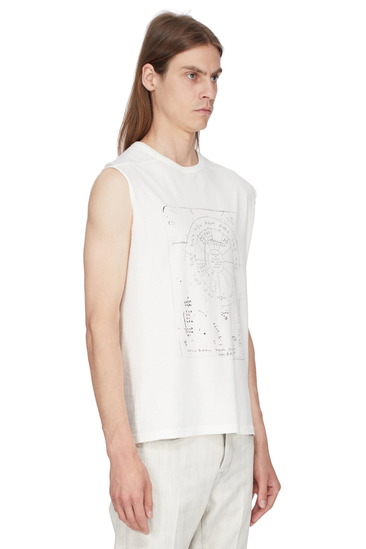 RICK OWENS | SLEEVELESS BRAD TEE