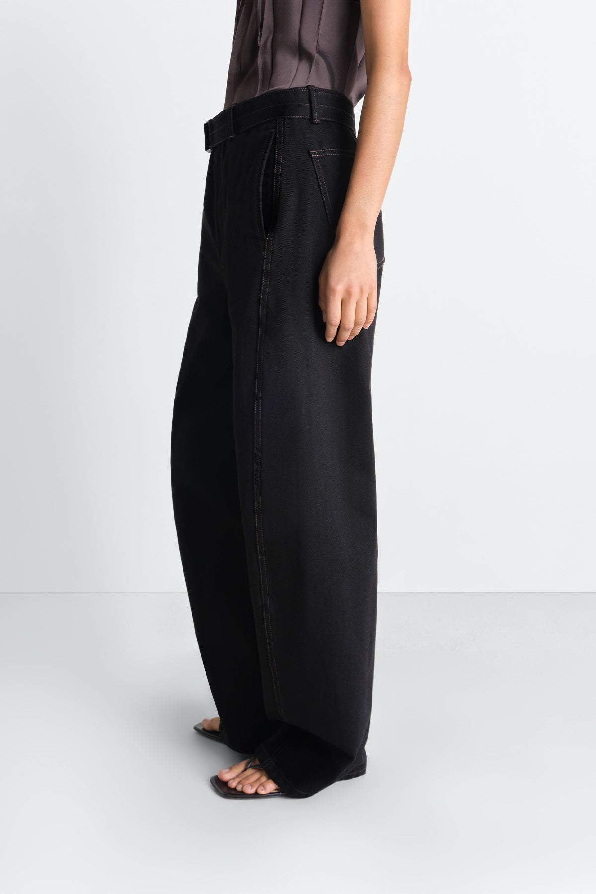 LEMAIRE | WOMEN'S TWISTED BELTED PANTS