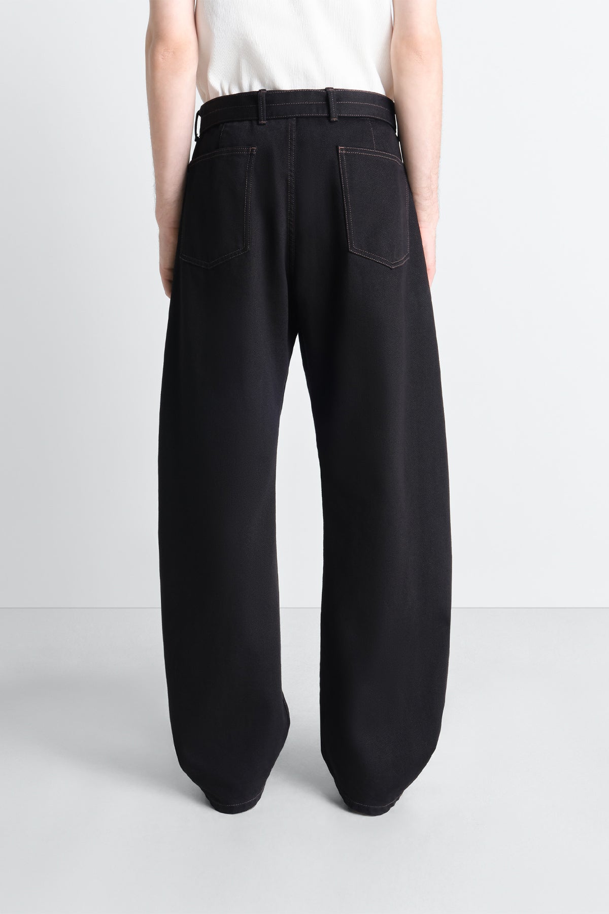 LEMAIRE | MEN'S TWISTED BELTED PANTS