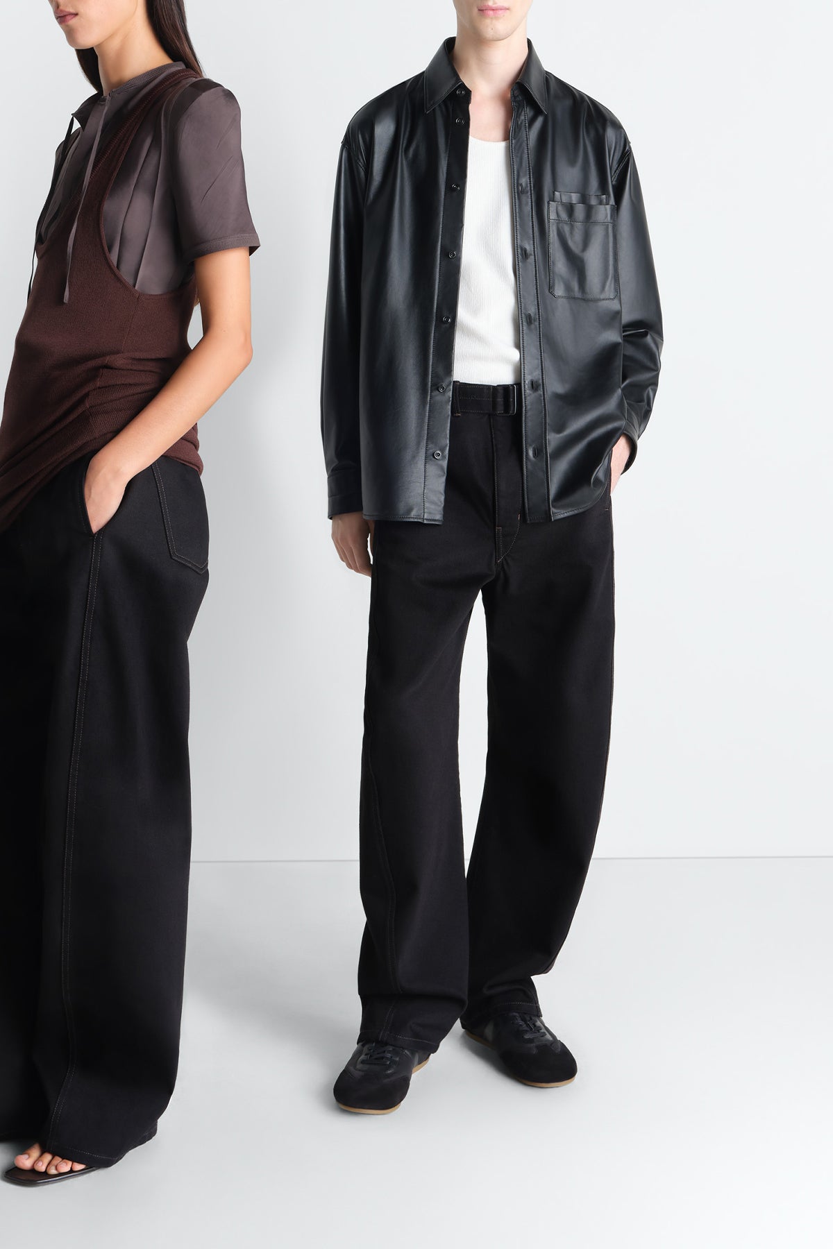 LEMAIRE | MEN'S TWISTED BELTED PANTS