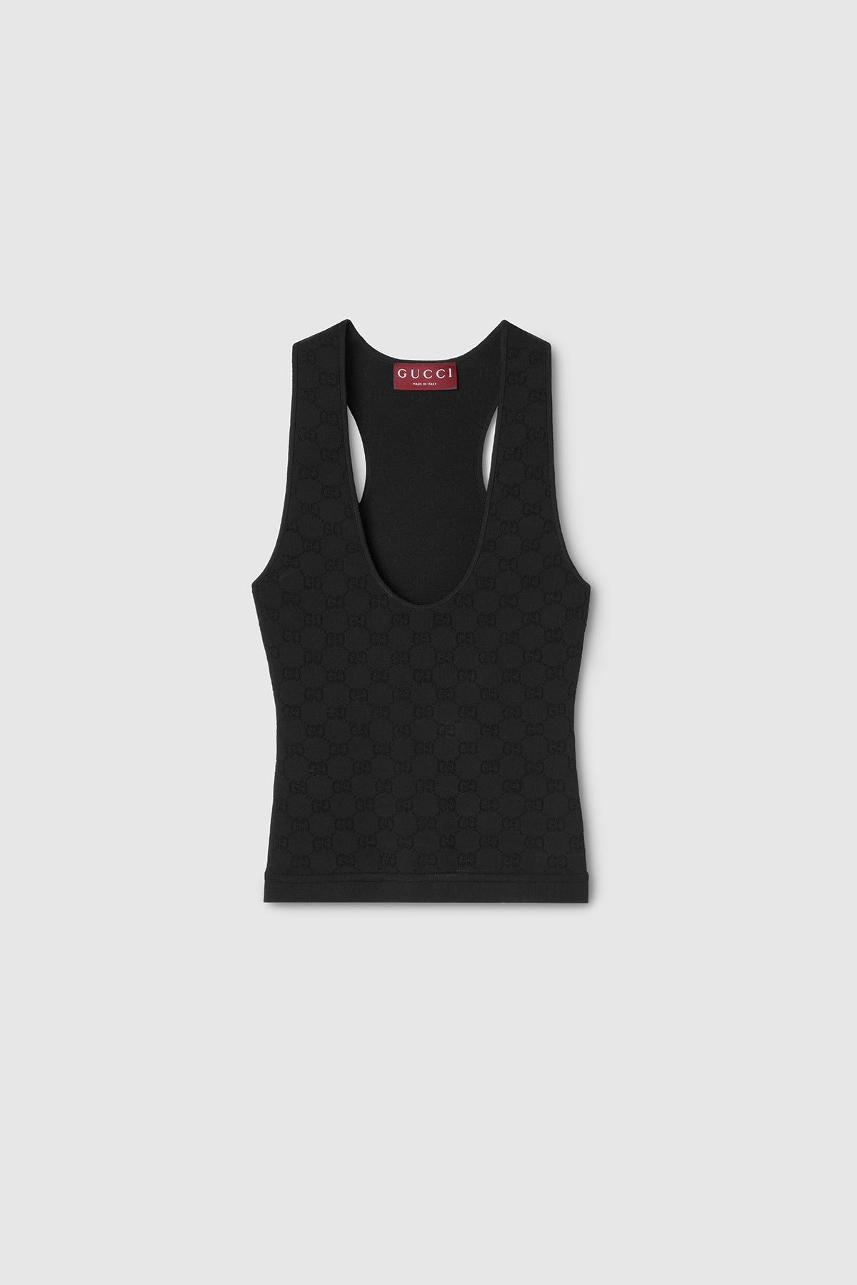 GUCCI | ELASTIC GG JACQUARD TANK TOP