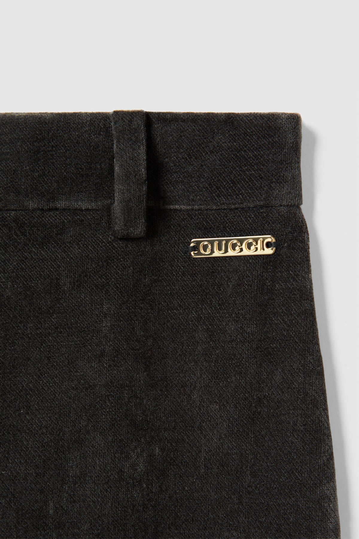 GUCCI | STRETCH VELVET LEGGINGS