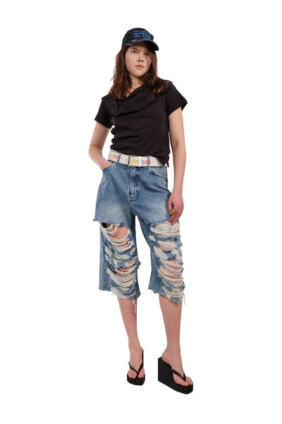 Natasha Zinko | Resort Ragged Long Shorts