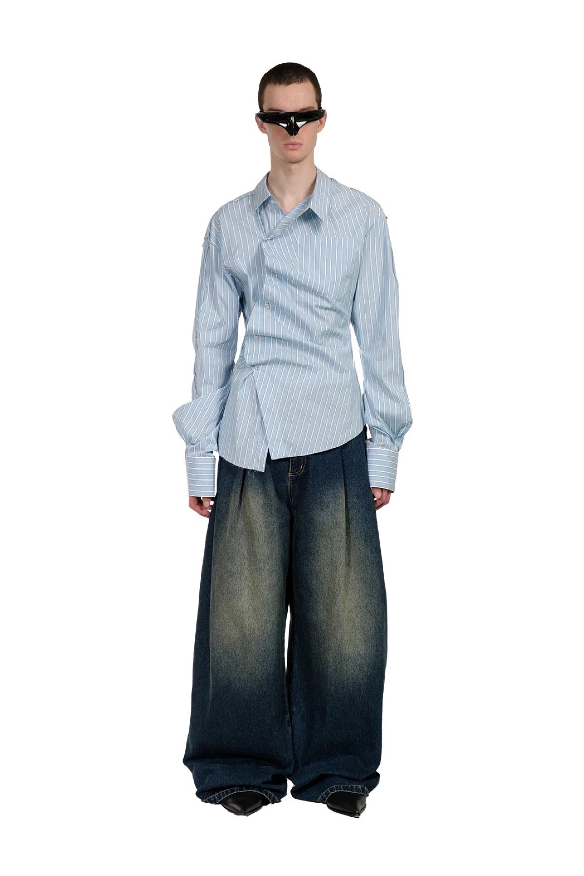 Natasha Zinko | Twisted Double Cotton Shirt