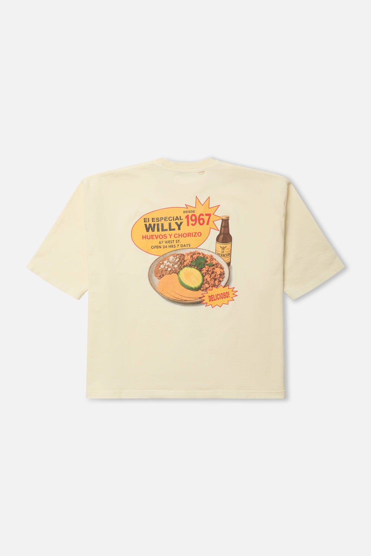 WILLY CHAVARRIA | WILLY'S TACO SHOP BIG BOX BUFFALO TEE