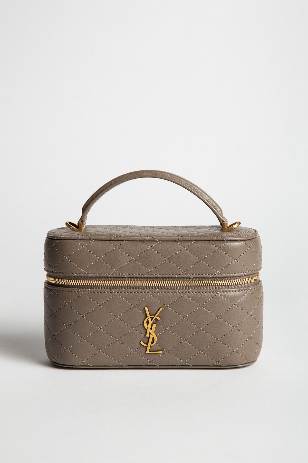 SAINT LAURENT | MINI GABY VANITY BAG IN LEATHER