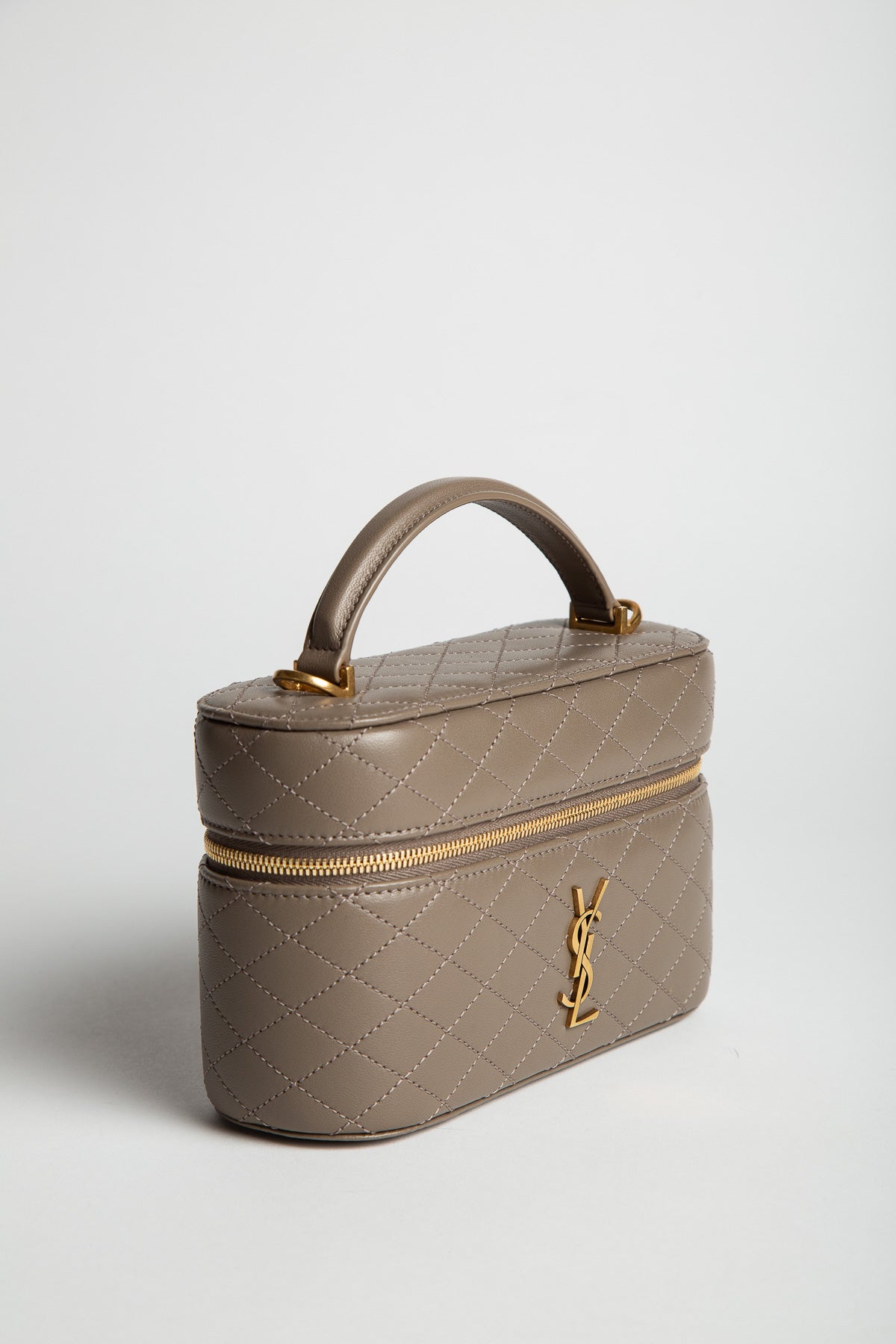 SAINT LAURENT | MINI GABY VANITY BAG IN LEATHER