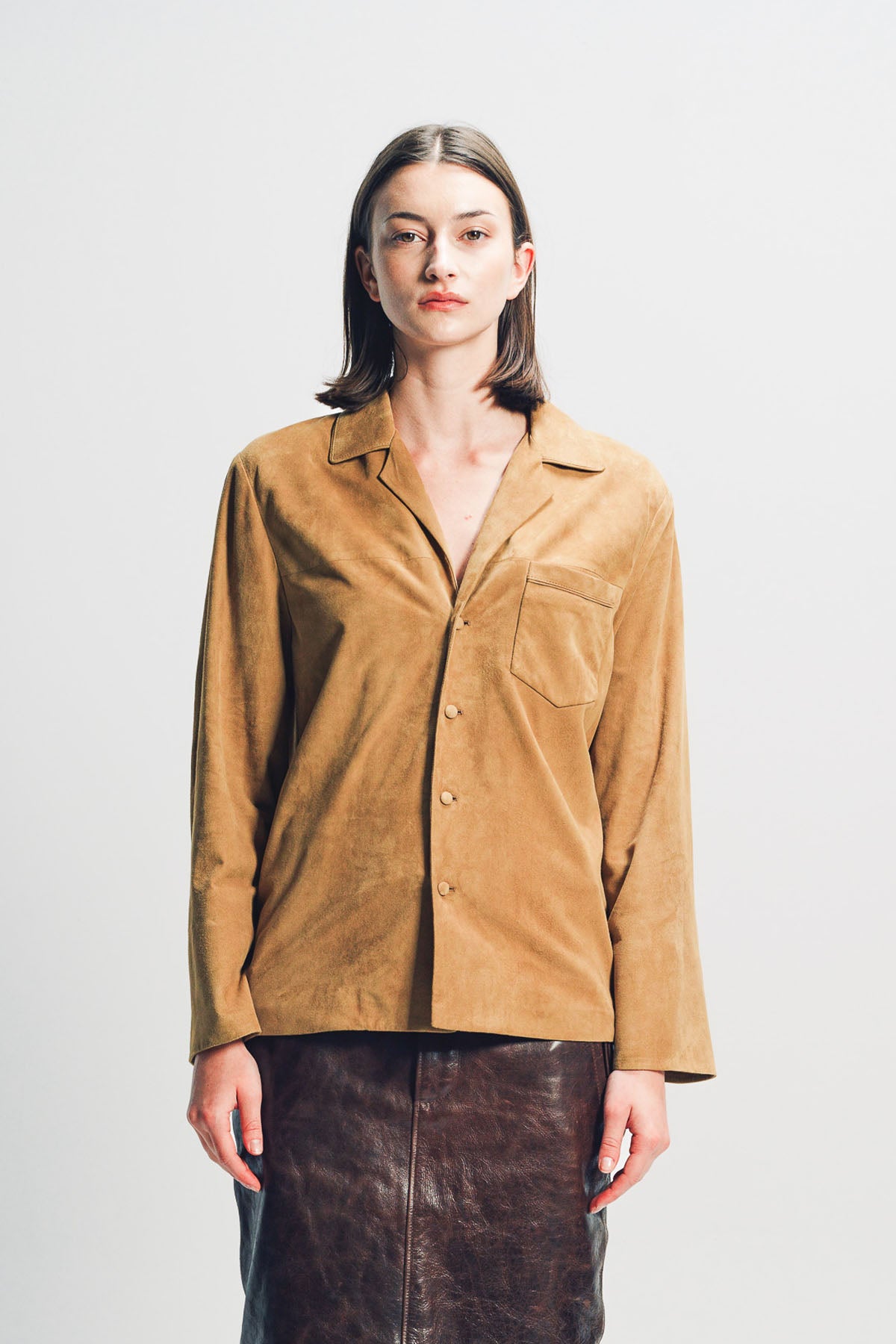 SAINT LAURENT | JACKET IN SUEDE