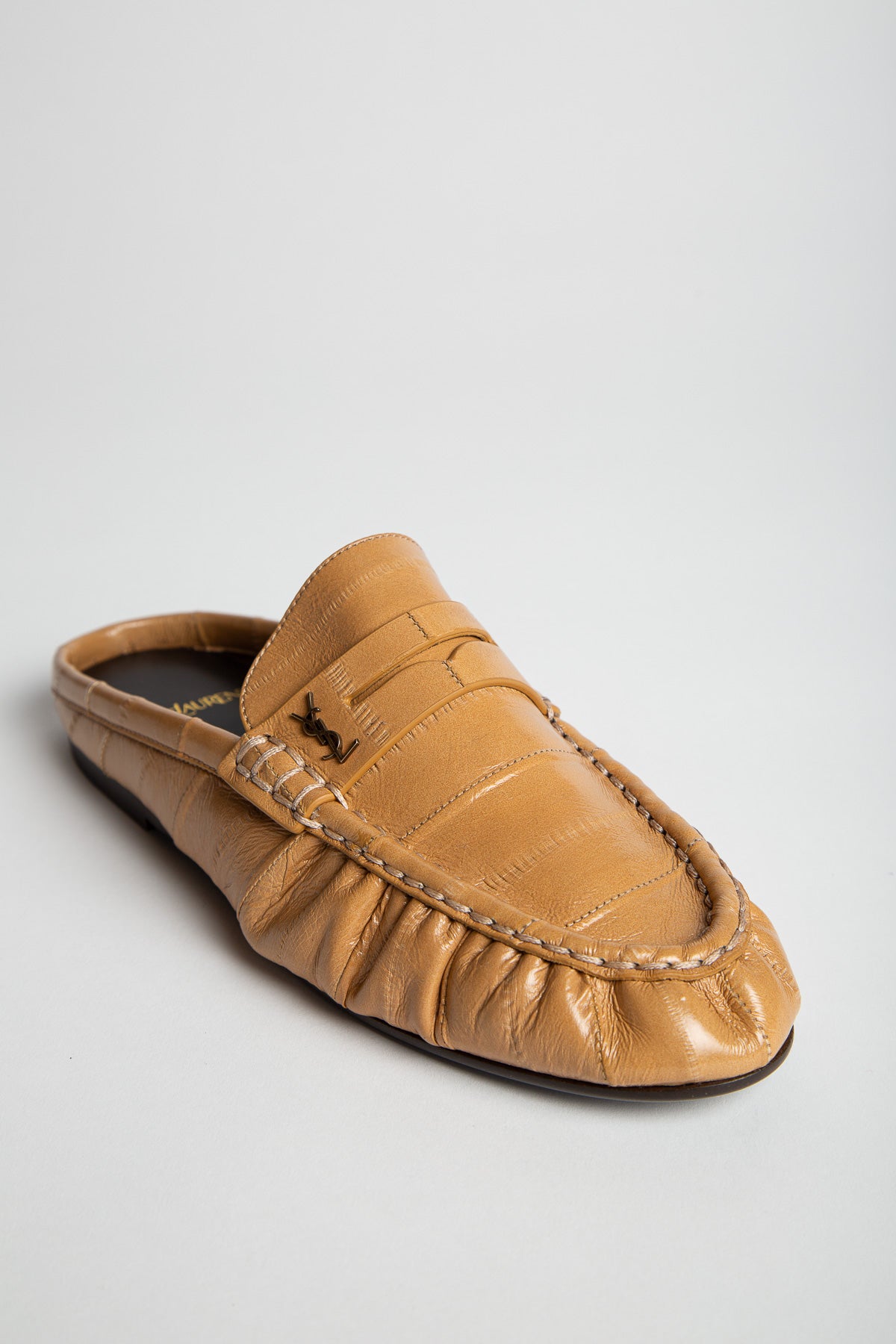 Saint Laurent | Le Loafer Mules in Eel