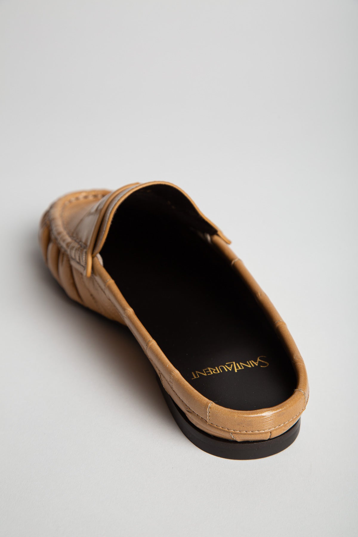 Saint Laurent | Le Loafer Mules in Eel