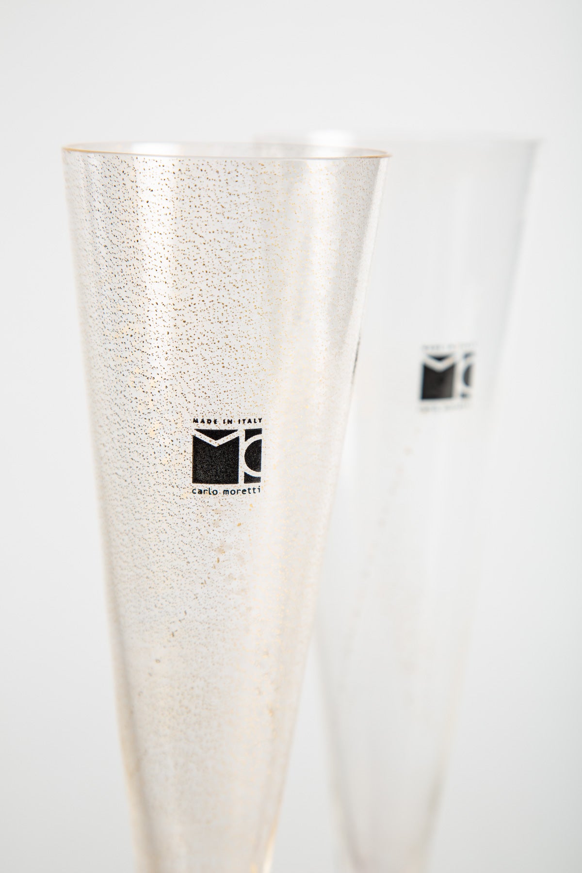 MAXFIELD PRIVATE COLLECTION | 1995 CARLO MORETTI ORO FLUTES, SET OF TWO