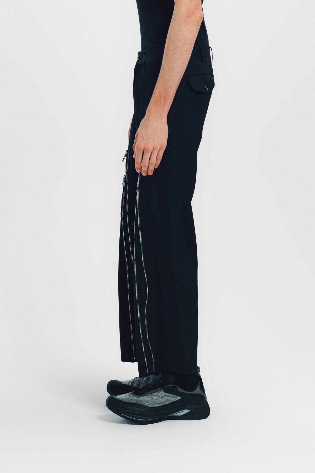 COMME DES GARCONS HOMME PLUS | FRONT ZIP PANTS
